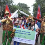 ANJALI international children festival rally at Bhubaneswar