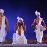 Bimbabati Devi and her group from Manipur perform at Konark Festival at Konark