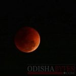 lunar eclipse moon bhubaneswar odisha