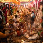 25 couples tied the knot at a mass marriage event organised by Prayas at Ram Mandir, Bhubaneswar