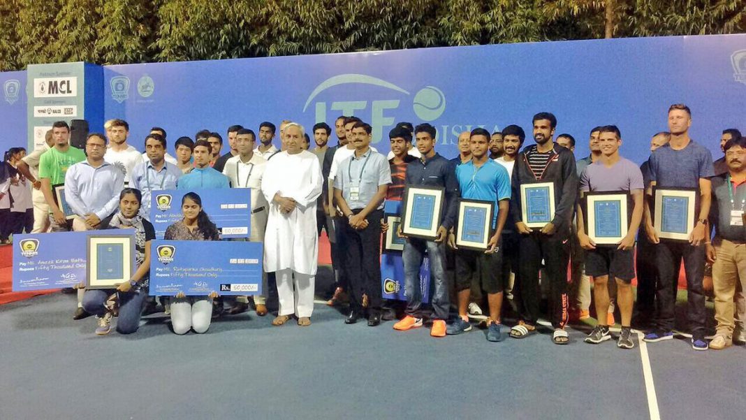 Naveen Patnaik tennis davos cup bhubaneswar kalinga stadium