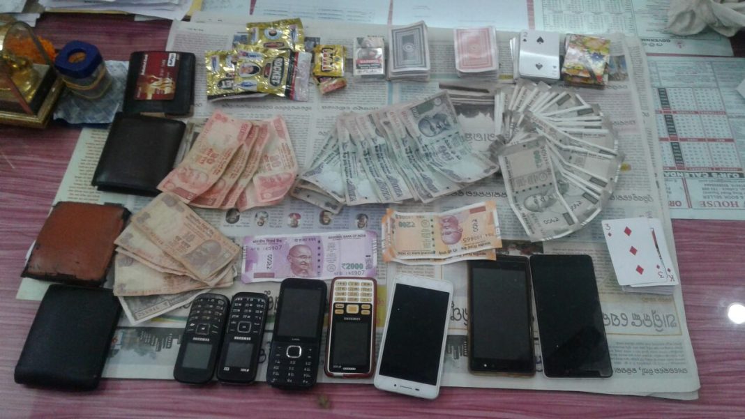 gambling den busted bhubaneswar nayapalli