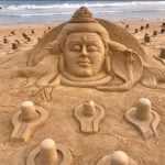 mahashivratri puri sand art sundarshan patnaik