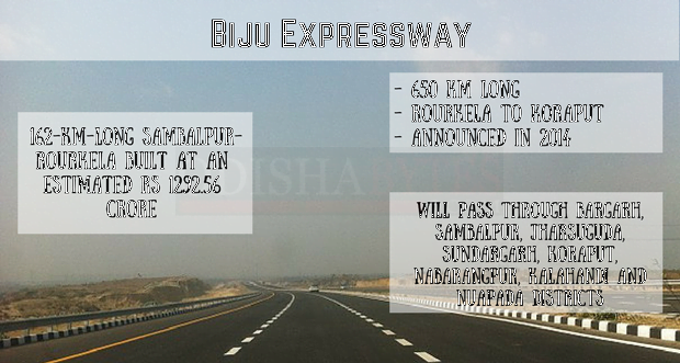 Biju Expressway rourkela to koraput