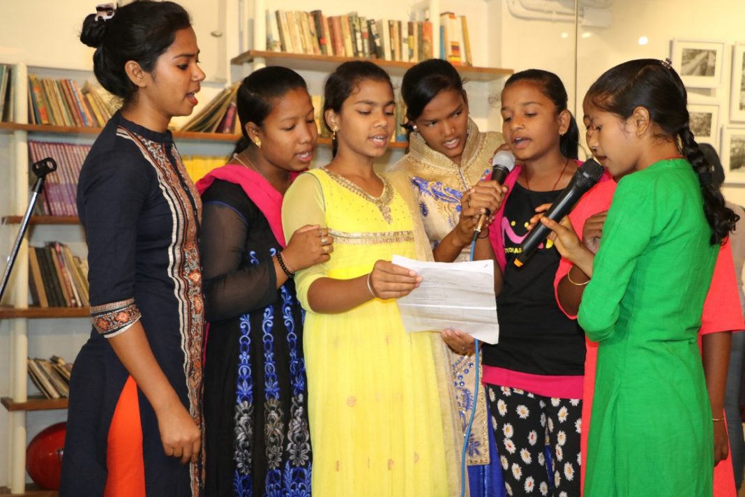 Menstrual guide book in Braille Odisha