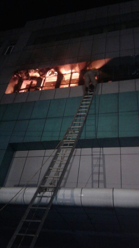 fire at united bank bhubaneswar