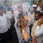 BJD Agitation for Petrol Hike In Bhubaneswar