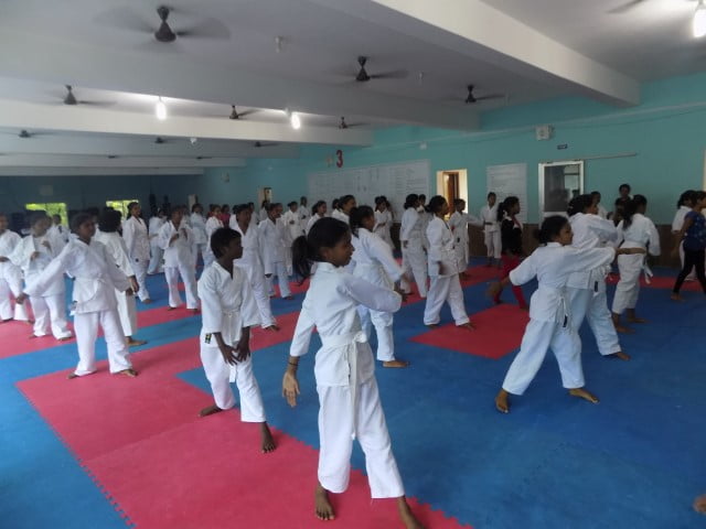 Self-Defence training to slum girls bhubaneswar