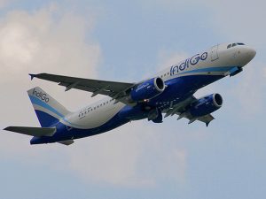 indigo flight in Pakistan airspace