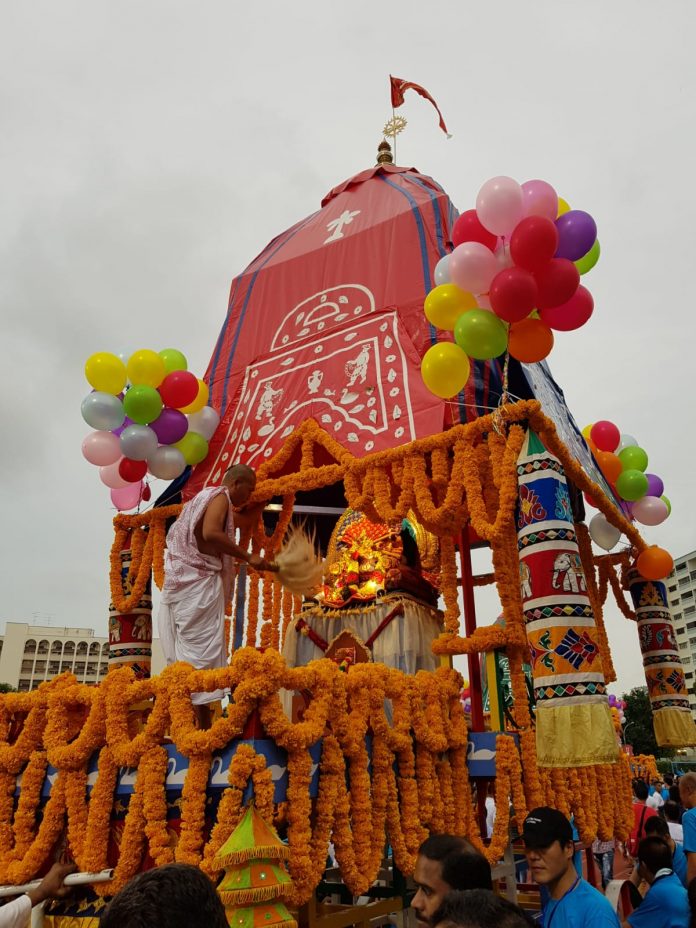 Rath Yatra Singapore Gets A Slice Of Odisha Culture odishabytes