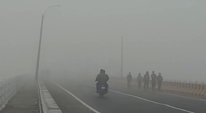 intense cold wave moderate fog Odisha IMD