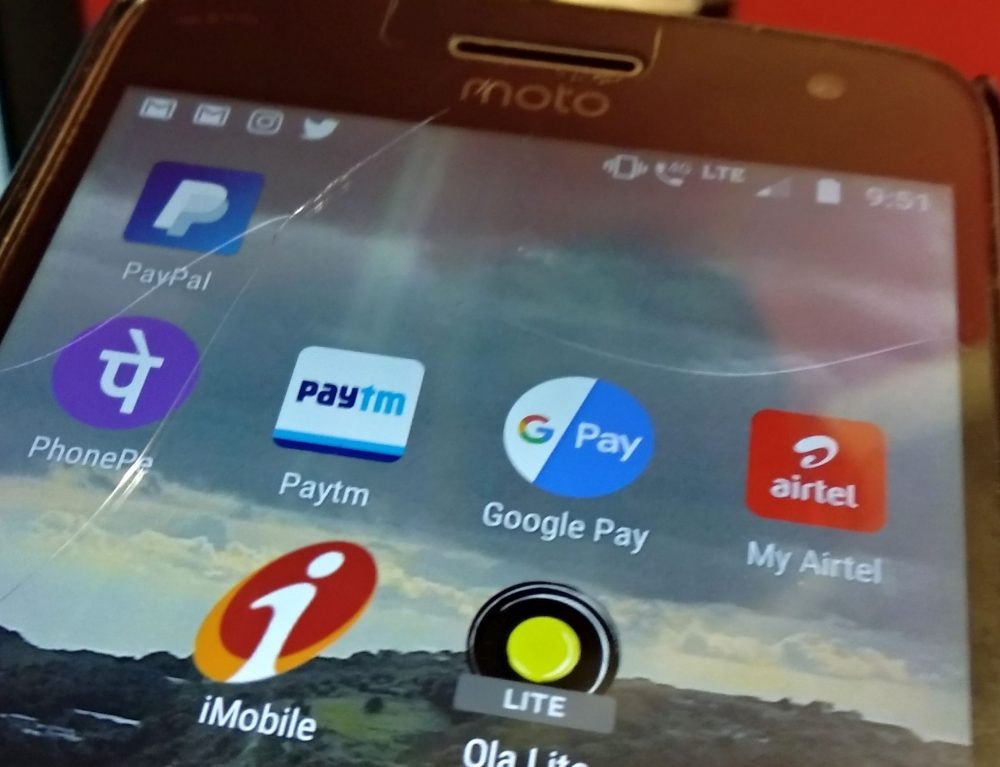 paytm phonepe ola tez paypal n other mobile wallets