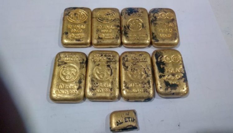 85kg gold seized