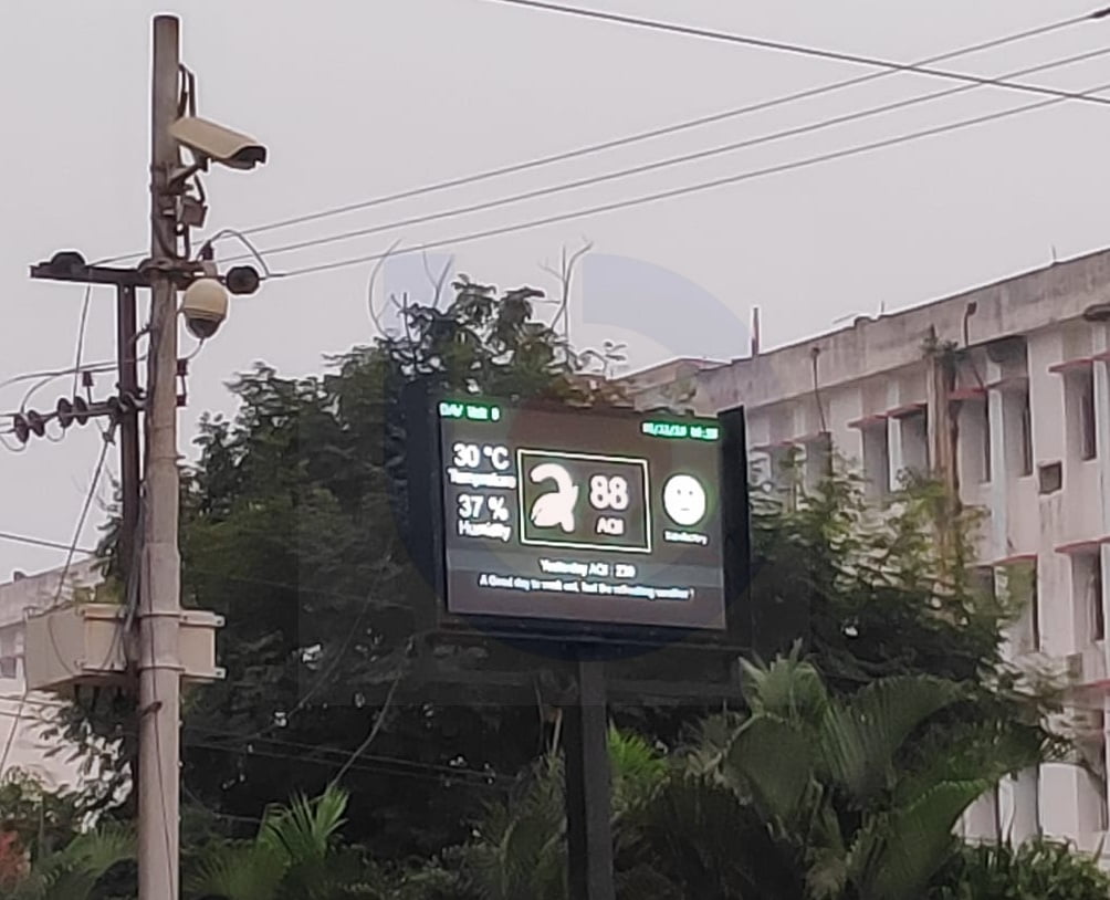 air pollution bhubaneswar display