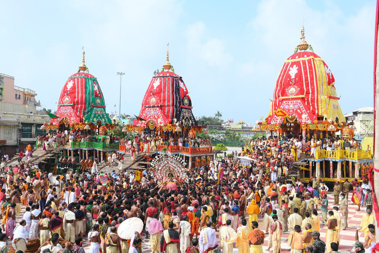 In Pictures: Glimpses Of Rath Yatra In Puri - odishabytes
