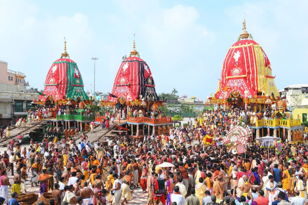 In Pictures: Glimpses Of Rath Yatra In Puri - odishabytes