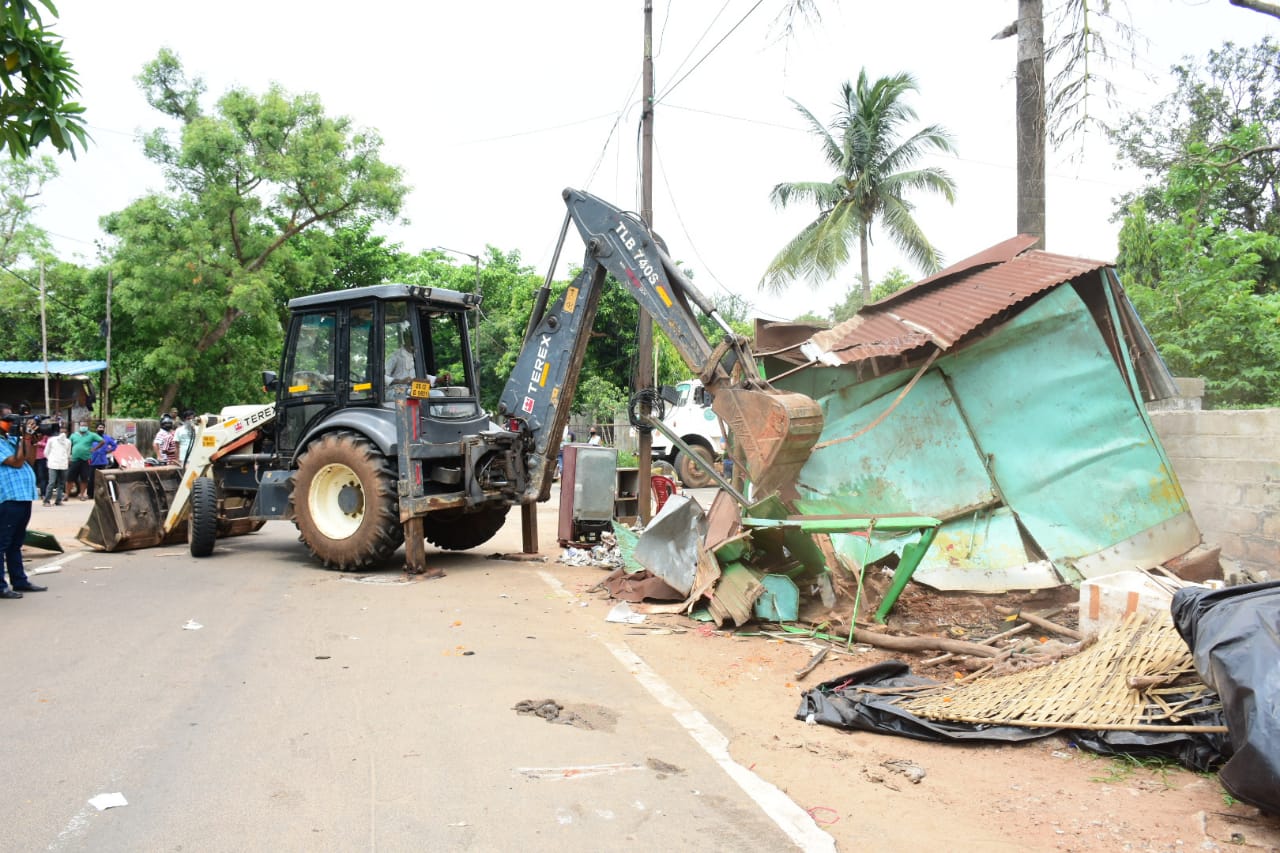 Eviction Drive At Unit-1 Resumes In Bhubaneswar Today