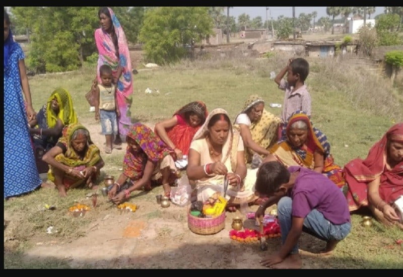 Superstitious Bihar Villagers Performed Puja To Keep Coronavirus At Bay