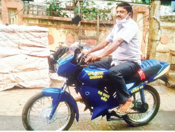 Bhubaneswar Garage Owner Builds 'COVID-19' Bike Without Engine