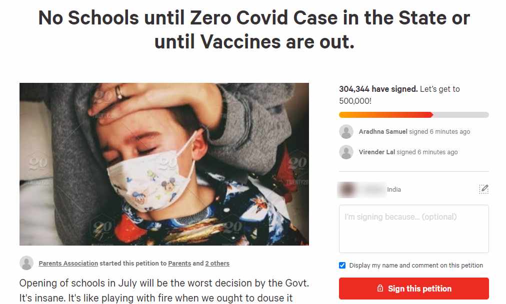 no vaccine no school change org