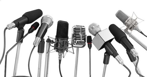 journalists mics