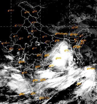low pressure Odisha
