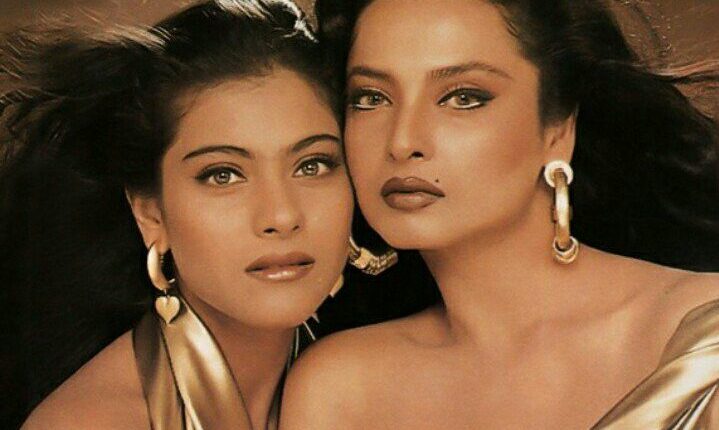 When Rekha & Kajol’s 'Bold' Photoshoot Left Tongues Wagging ! - odishabytes