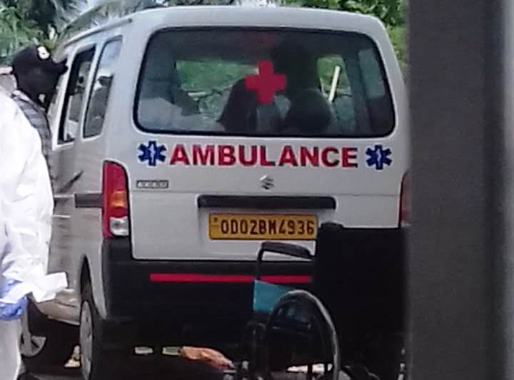 Green corridor ambulance Bhubaneswar critical patient