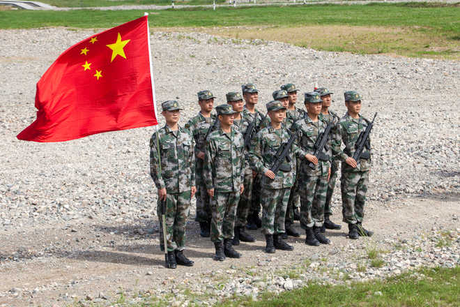 Chinese Soldier Handed Over