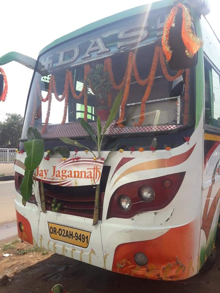 bus stolen from Bhubaneswar
