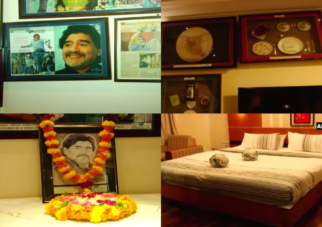 Maradona hotel room museum