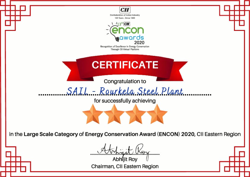 RSP Encon award 2020