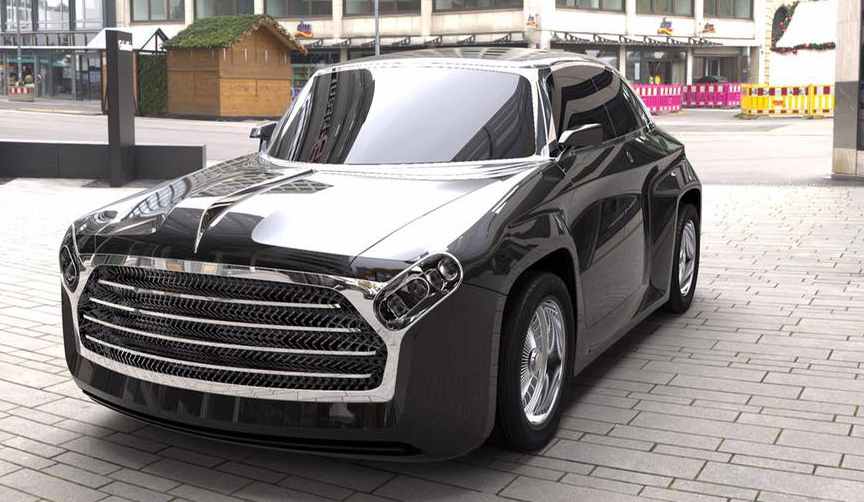 Hindustan Motors Ambassador redesigned by DC Designs