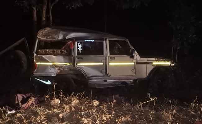 road mishap Keonjhar Bolero jeep
