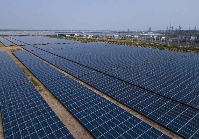 Adani Solar Power Plant