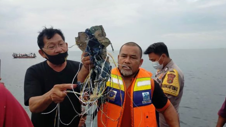 Indonesian plane debris