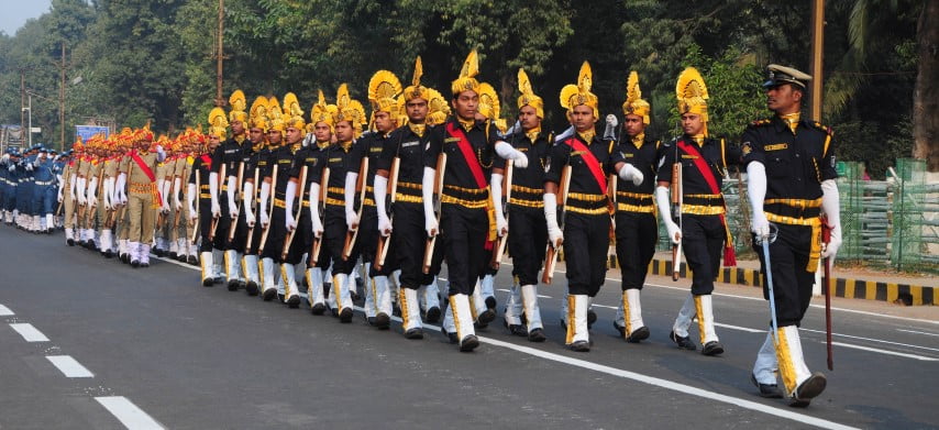 republic day parade bhubaneswar