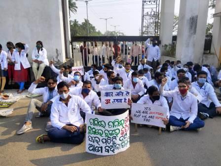Fakir Mohan Medical College Students Strike