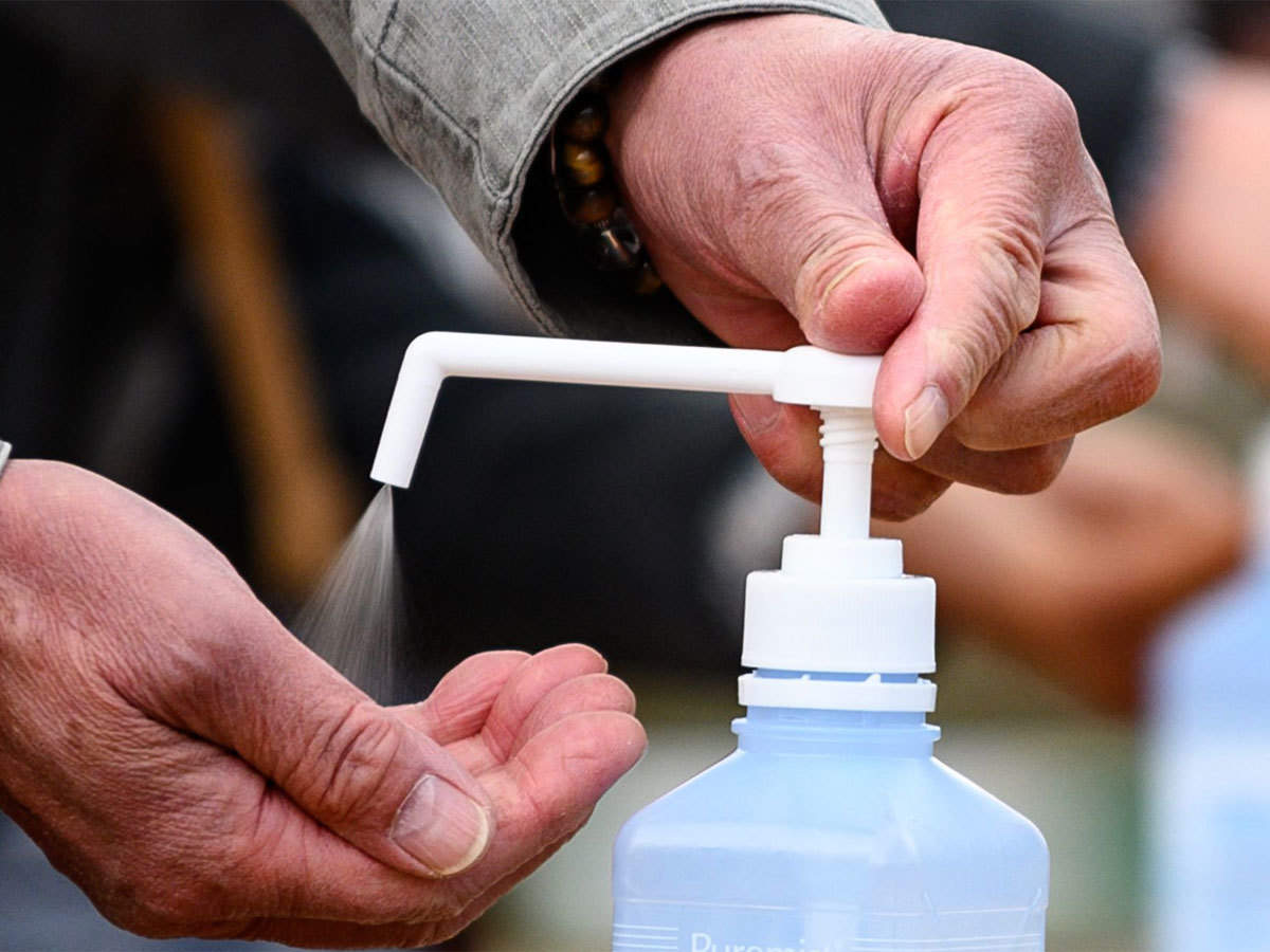 Hand Sanitizer Instead Polio Drops