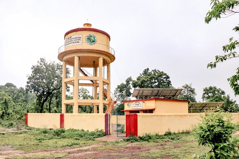 water tank in Keonjhar village