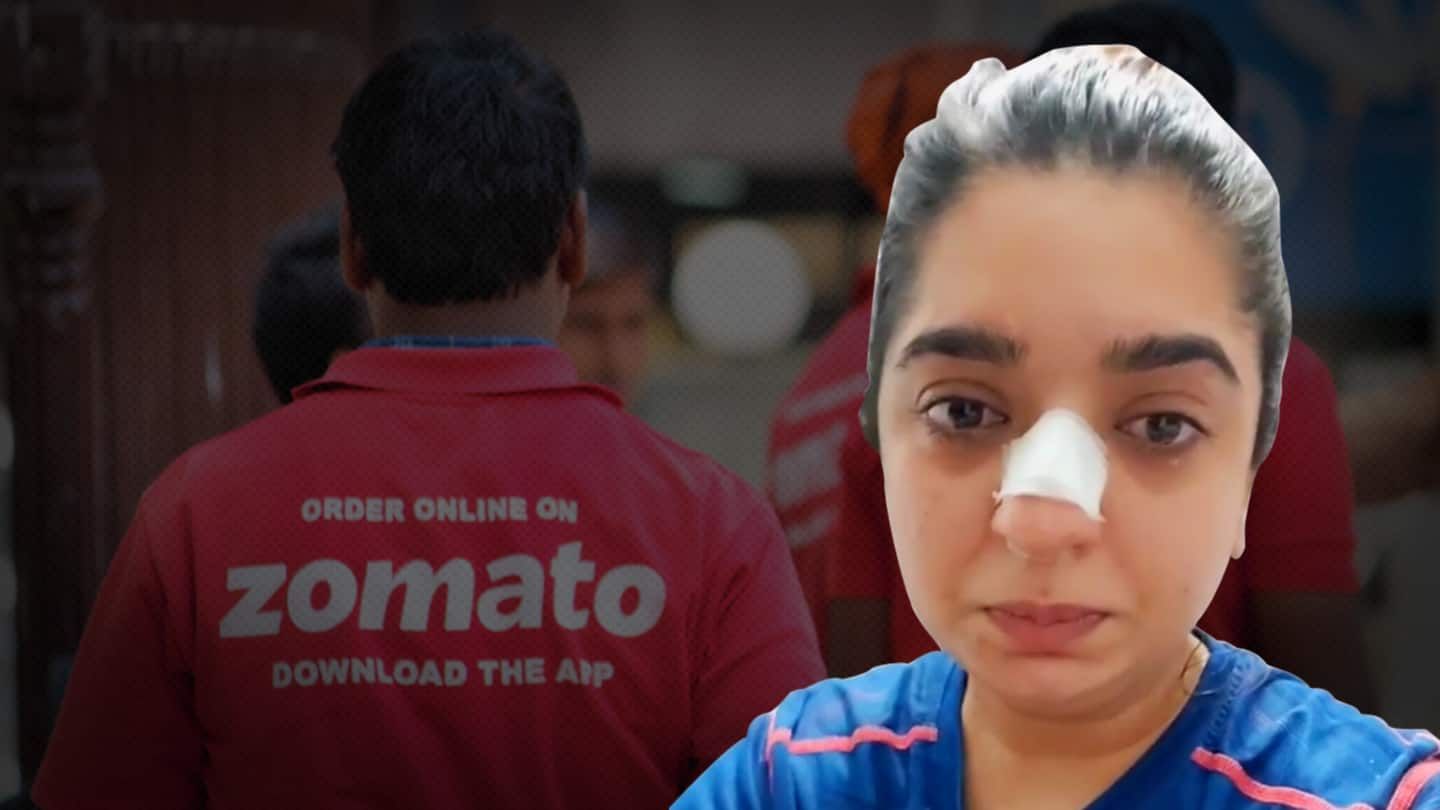 Woman assaulted by Zomato delivery man
