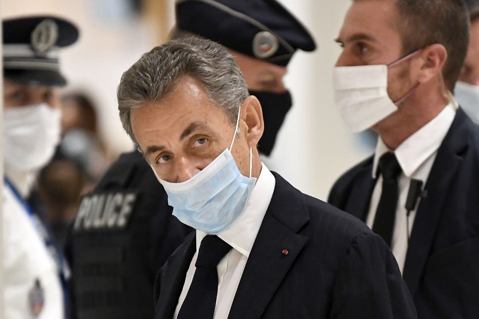 Nicolas Sarkozy jail sentence