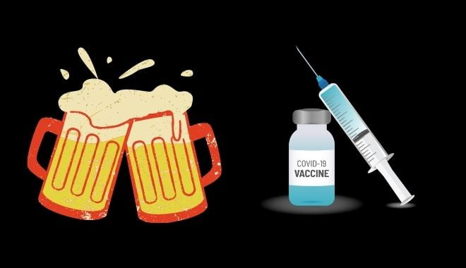 can you drink alcohol post vaccination