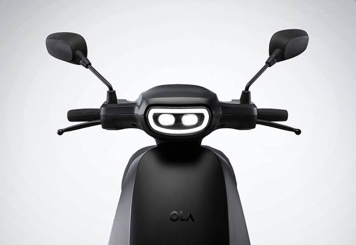 ola electric scooter ev front