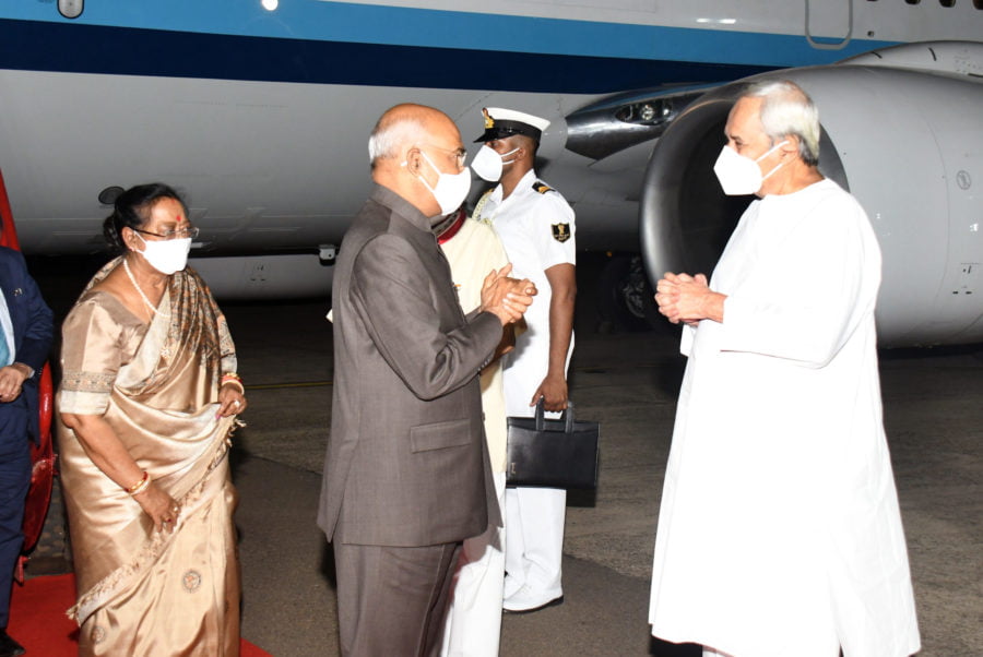 president odisha visit