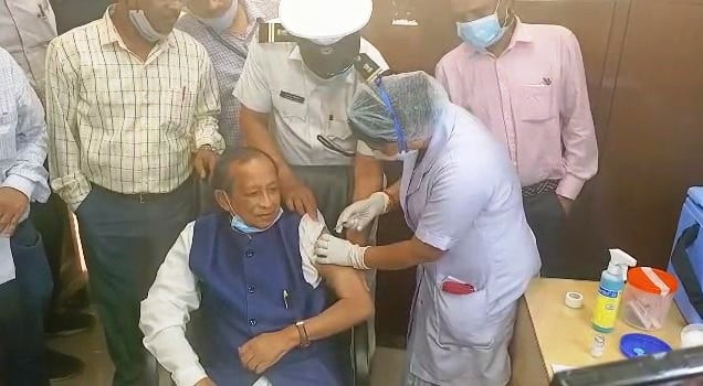 Setting Rumours Aside, Elderly Come Forward For COVID Vaccine In Odisha Capital
