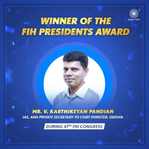 Pandan FIH president's award