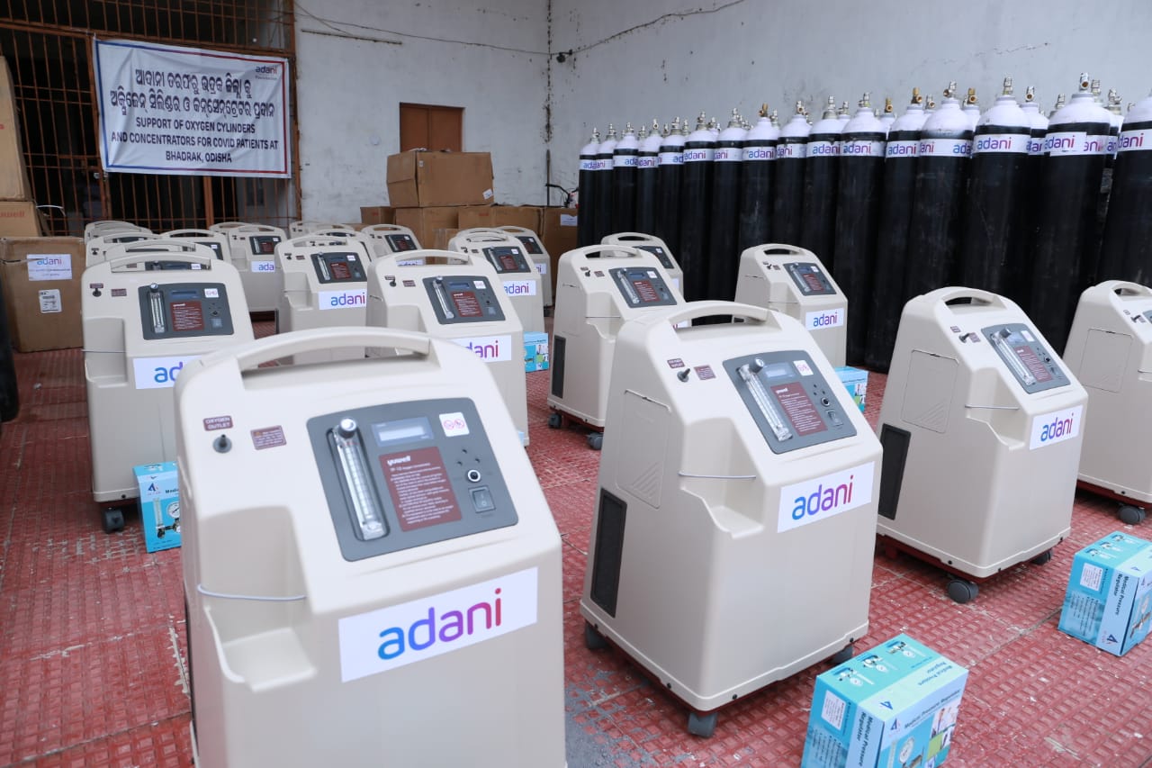 Adani Foundation supply Bhadrak