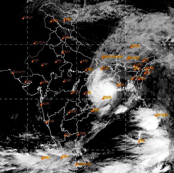 cyclone Yaas red warning heavy rainfall Odisha