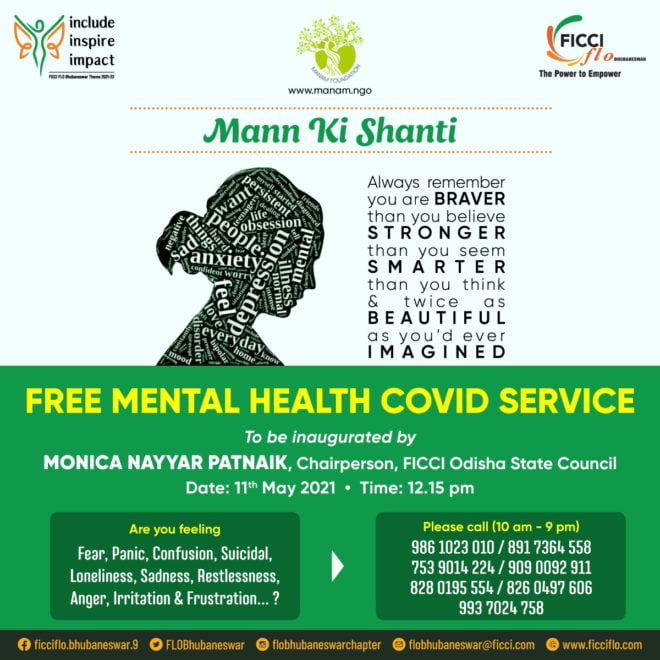 FICCI FLO & Manam Foundation Launch Mental Health COVID Service